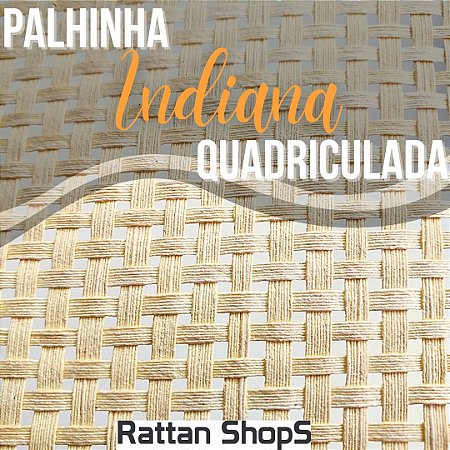 Palha Indiana Palhinha Algodão com fibras (ALG07) 160 cm