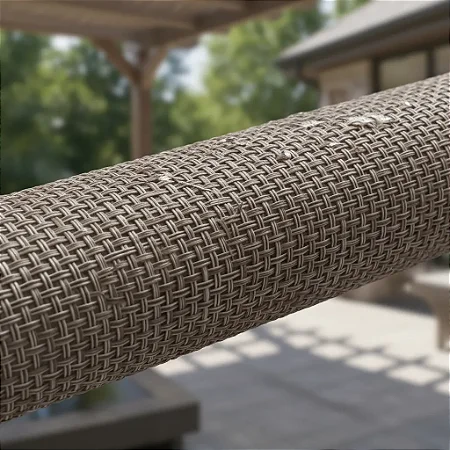 Forro Sintético Para Pergolado Ideal para áreas externas 1,40mts De Largura MARROM