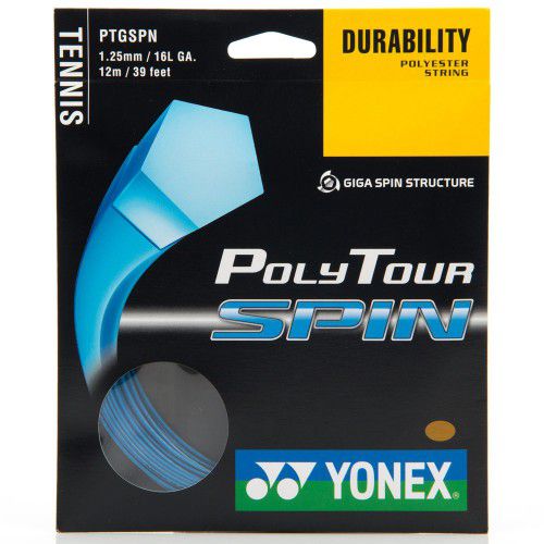 Corda Yonex Poly Tour Spin 16L 1.25mm Set