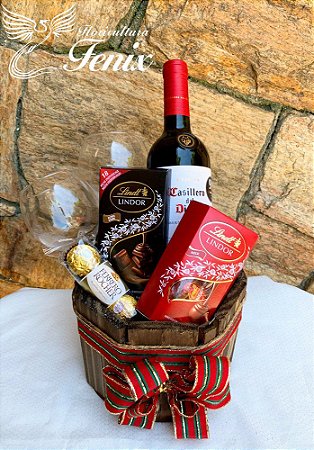 Kit Vinho e Delicias Sofisticadas