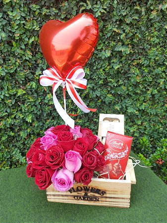 Arranjo de Rosas Love Me