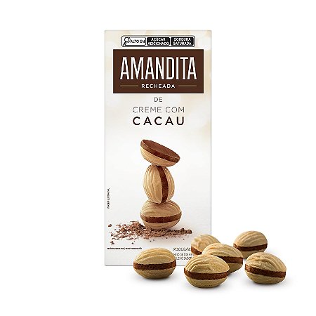 Caixa de chocolate Amamdita 200 gramas