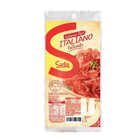 Salame Italiano fatiado 100g