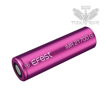 Bateria Efest 3700mAh Tamanho 21700
