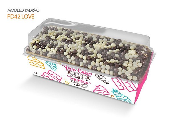 PD42A - Embalagem Forneável Caseirinho - 400g (25 uni. c/ Tampa)