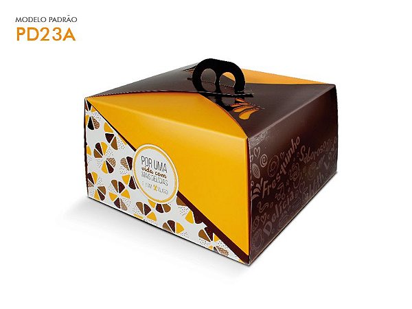 PD23A /PD23B /PD23K - Embalagem para Bolo 1,5KG (10 uni)