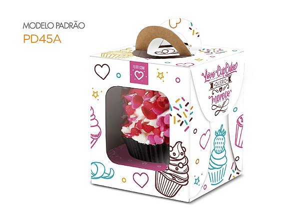 PD45 - Embalagem Cupcake (Pcte c/ 25 uni)