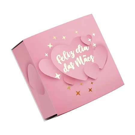 PD121 / 122 MÃES -Embalagem Brigadeiro MÃES - 4 ou 6 brigadeiros - pcte 25 uni