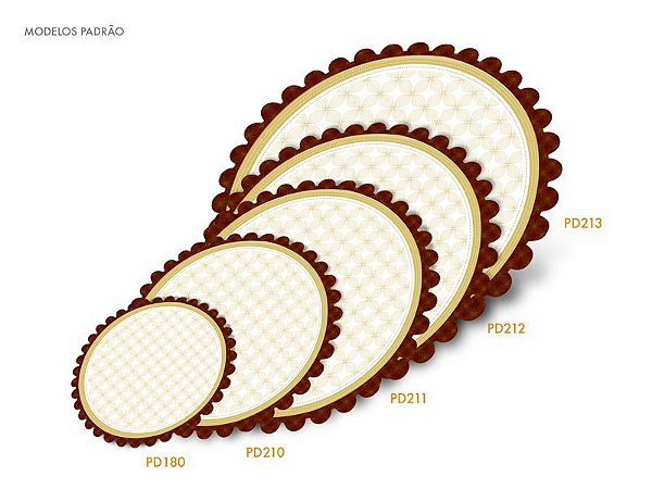PD180 a 213 - Pratos Reforçados para Bolos / Tortas (10 uni)