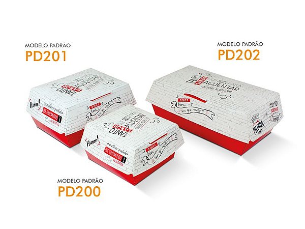 PD200/ 201/ 202 - Embalagem Multiuso (50 uni)