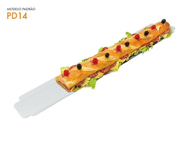 PD14 a 17 - Tabuleiro Lanche de Metro (25 uni)