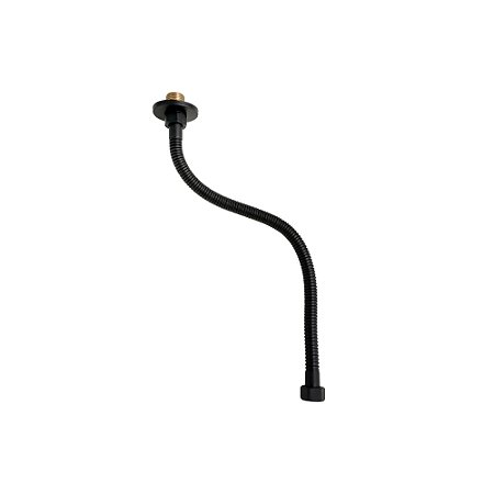 LIGAÇÃO FLEXÍVEL DN15X40CM PRETO