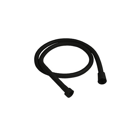 LIGAÇÃO FLEXÍVEL PARA DUCHA DN15X120CM PRETO FOSCO