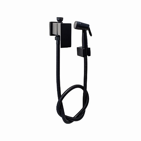 DUCHA HIGIÊNICA COM DERIVAÇÃO - PRETO FOSCO - COLOR FLAUNT