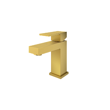 TORNEIRA MISTURADOR MONOCOMANDO PARA BANHEIRO - DOURADO ESCOVADO - COLOR FLAUNT