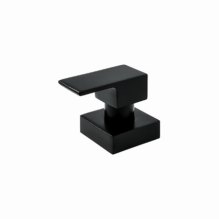 ACABAMENTO REGISTRO BASE DECA 1/2 e 3/4 e 1 (PEQUENO) - PRETO FOSCO - COLOR FLAUNT