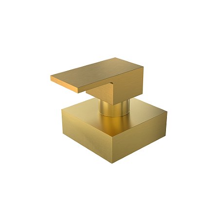 ACABAMENTO REGISTRO BASE DOCOL 1.1/4' e 1.1/2' (GRANDE) - DOURADO ESCOVADO - COLOR FLAUNT