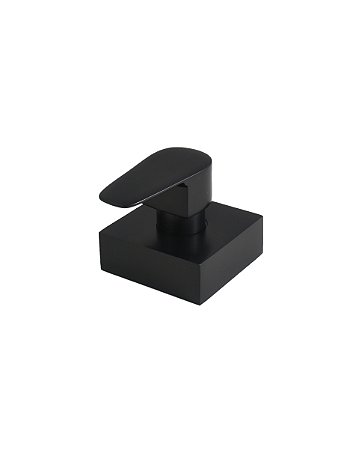 ACABAMENTO REGISTRO BASE DECA 1.1/4' e 1.1/2' (GRANDE) - PRETO FOSCO - COLOR LED