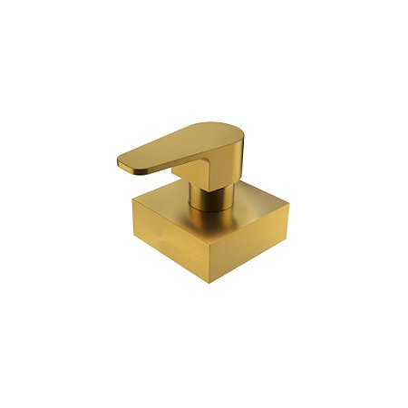 ACABAMENTO REGISTRO BASE DOCOL 1.1/4' e 1.1/2' (GRANDE) - DOURADO ESCOVADO - COLOR LED