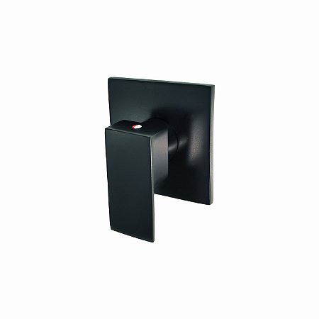 ACABAMENTO MONOCOMANDO PARA CHUVEIRO BASE DECA - PRETO FOSCO - FLAUNT