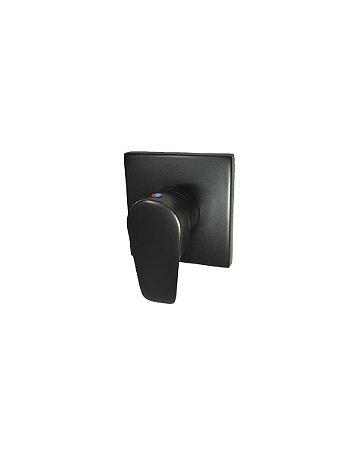 ACABAMENTO MONOCOMANDO PARA CHUVEIRO BASE DECA - PRETO FOSCO - LED