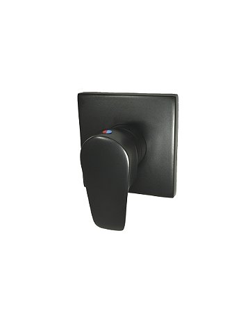 ACABAMENTO MONOCOMANDO PARA DUCHA HIGIÊNICA BASE DECA - PRETO FOSCO - COLOR LED