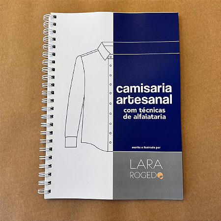 Apostila Impressa "Camisaria Artesanal com Técnicas de Alfaiataria"