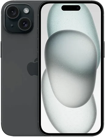 Apple iPhone 15 128GB Tela 6.1" Preto Nano SIM e eSim