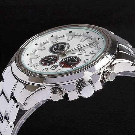Relógio Aço Inoxidável