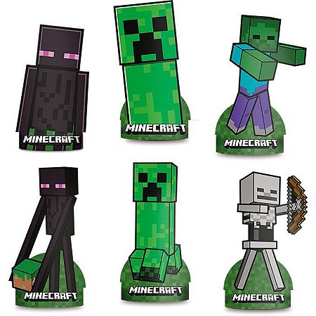 Papelaria Minecraft - Comprar em Festinha no Papel