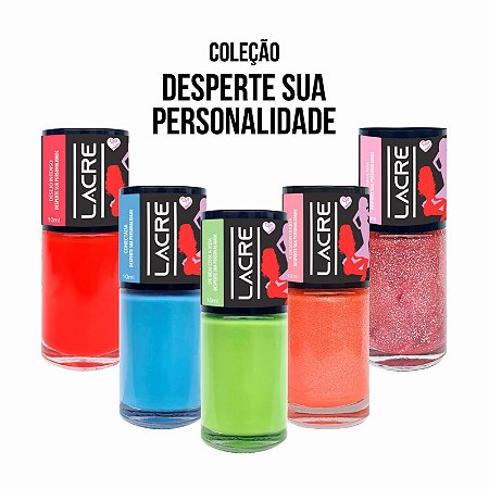 Coleção Desperte Sua Personalidade Lacre 10ml - 5 cores