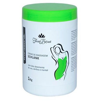 Creme de Massagem Schlank  1Kg - Jean Bryan