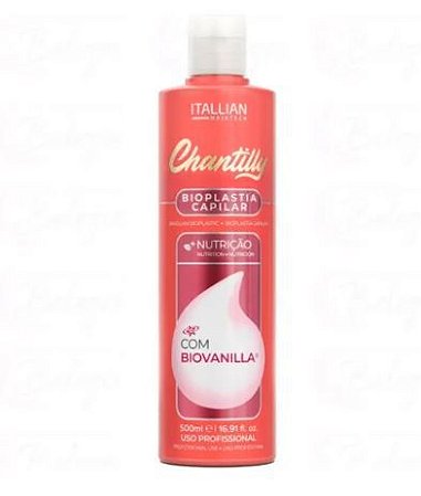 Bioplastia Chantilly Capilar 500ml - Itallian Hairtech