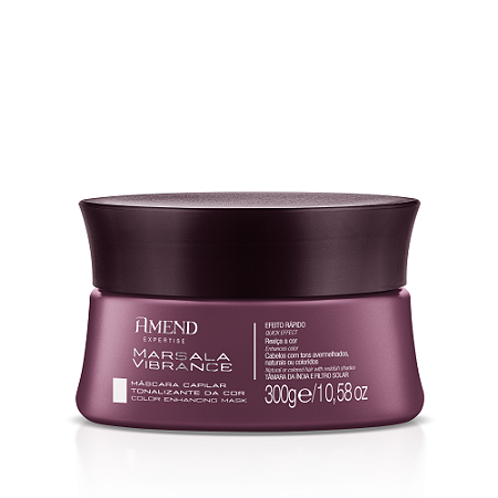 Amend Marsala Vibrance - Máscara Capilar 300g