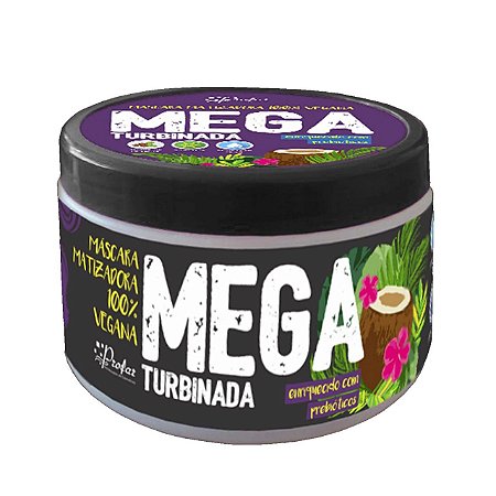 Mega Turbinada 230gr - Máscara Matizadora Vegano