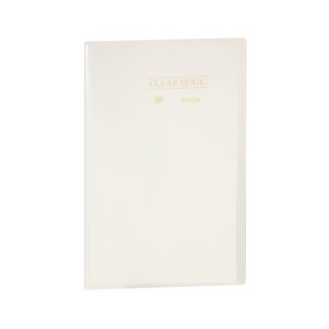 Pasta Catálogo Clearbook Yes com 10 envelopes plásticos - transparente