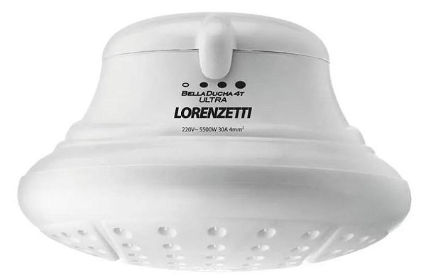 Chuveiro Bella Ducha Lorenzetti 4 Temperaturas 5500w - 127v