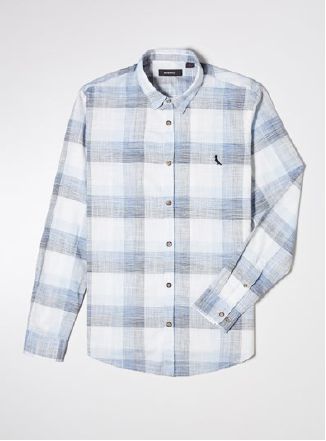 Camisa reserva xadrez Clearance