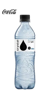 Água Mineral Crystal Com Gás 510 ml Pet (Pacote/Fardo) 12 garrafas)