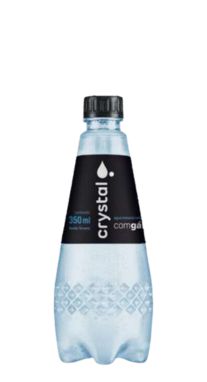 Água Mineral Crystal Vip com Gás 510 ml Pet (Pacote/Fardo 12 garrafas)