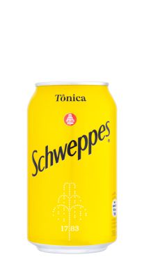 Schweppes Tônica 350ml (Pack 6 latas)