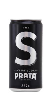 Club Soda Prata Lata 269ml (Pack c/ 6 latas)