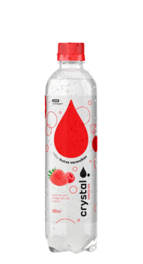 Crystal Saborizada Frutas Vermelhas 510ml (Pack 6 garrafas)