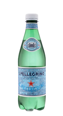 Água Mineral San Pellegrino Com Gás 500 ml Pet (Pacote/Fardo 6 garrafas)
