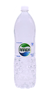 Água Mineral Rárida Sem Gás 1,5L Pet (Pacote/Fardo 06 garrafas)