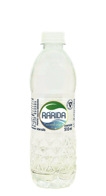 Água Mineral Rárida Sem Gás 510 ml Pet (Pacote/Fardo 12 garrafas)