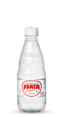 Água Mineral Prata com Gás 370 ml Pet (Pacote/Fardo 12 garrafas)