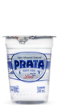 Caixa de Copo 200 ml Água Mineral Prata (c/ 48 unidades)