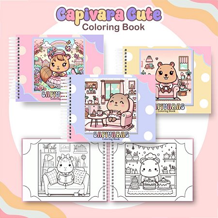 Caderno de Colorir - 50 folhas