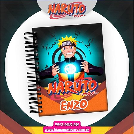 Caderno Colegial - 1 matéria - Naruto